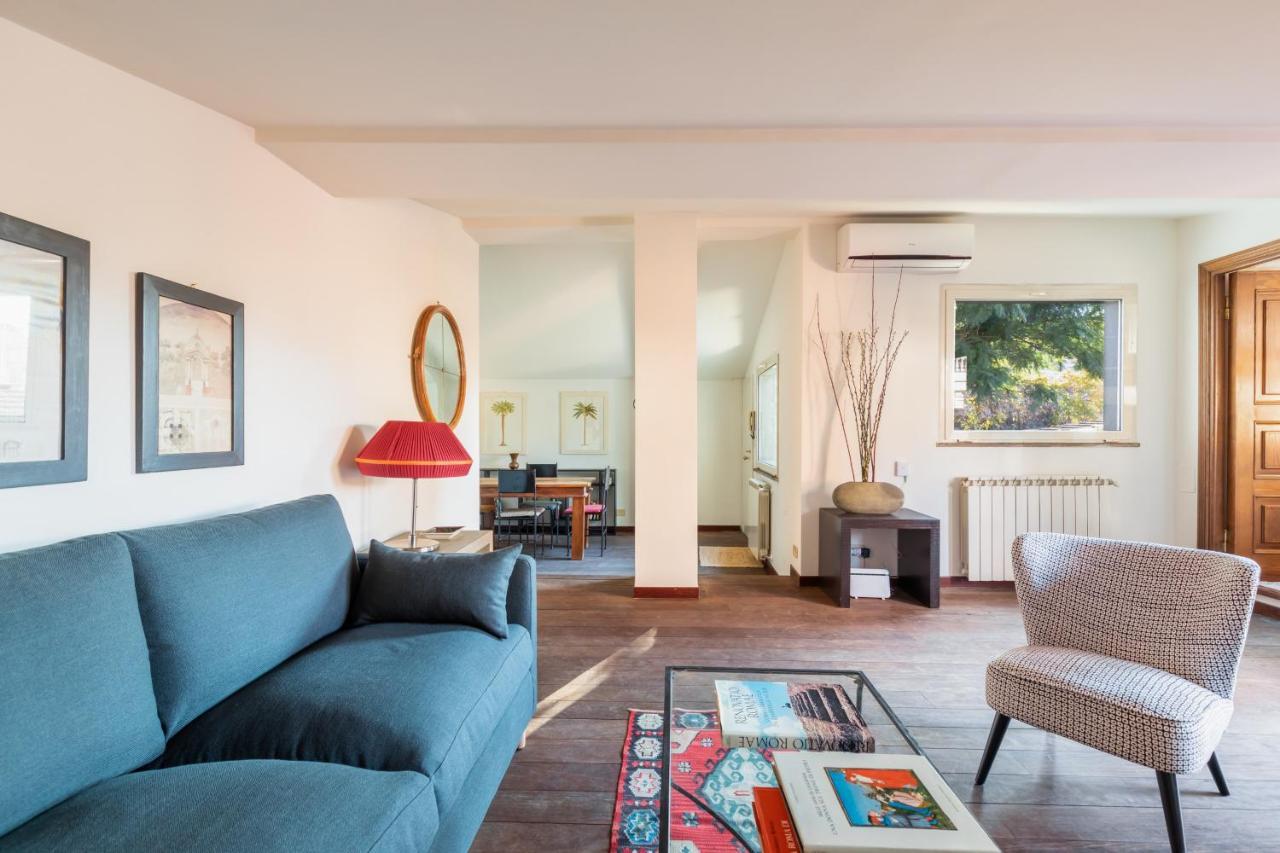 Bright And Comfy Terraced Apartment In Trastevere 罗马 外观 照片