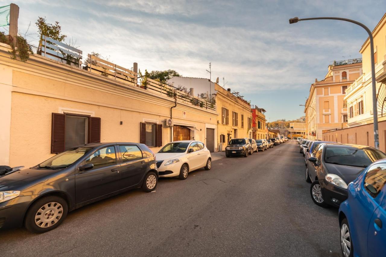Bright And Comfy Terraced Apartment In Trastevere 罗马 外观 照片