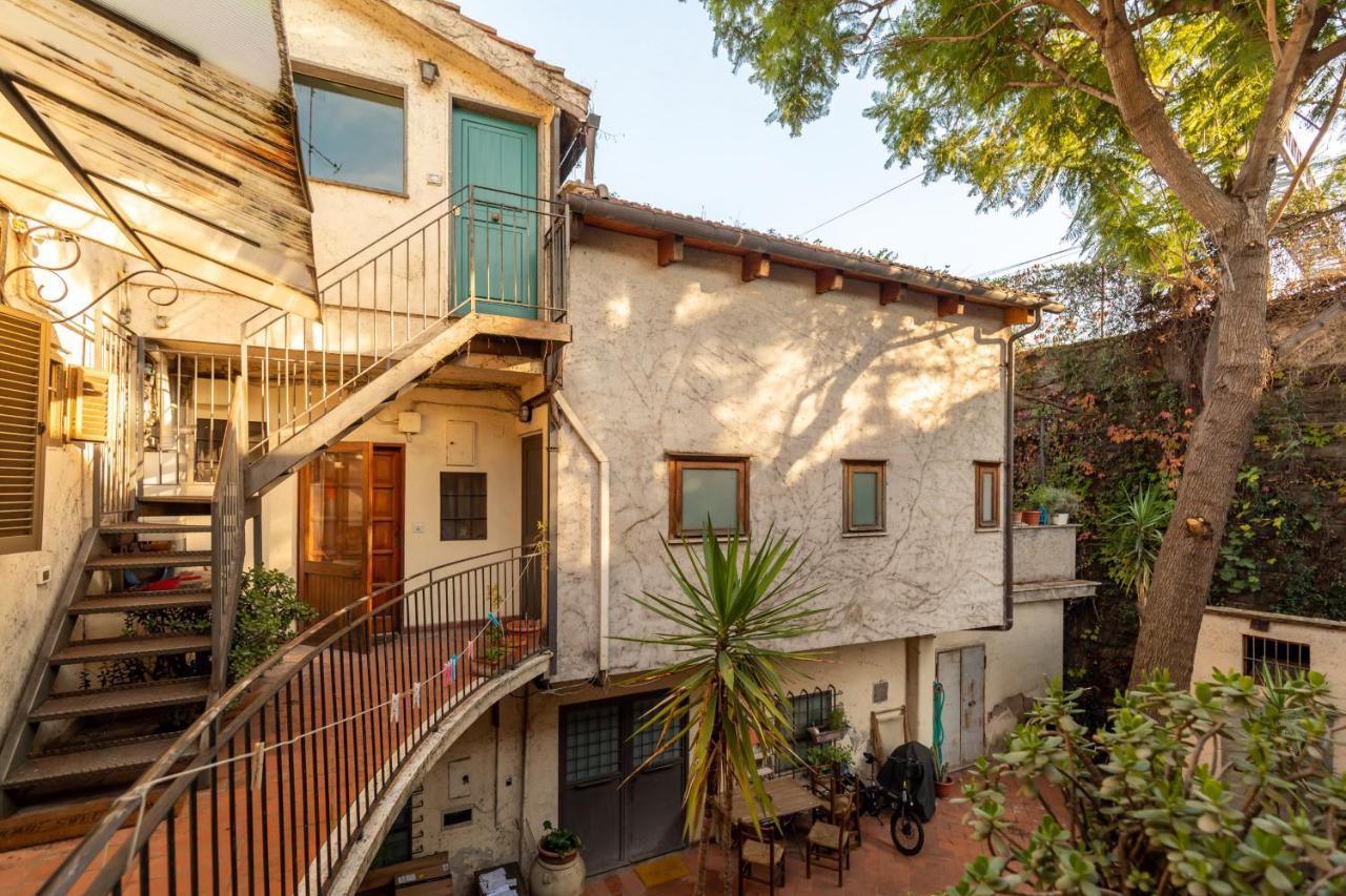 Bright And Comfy Terraced Apartment In Trastevere 罗马 外观 照片